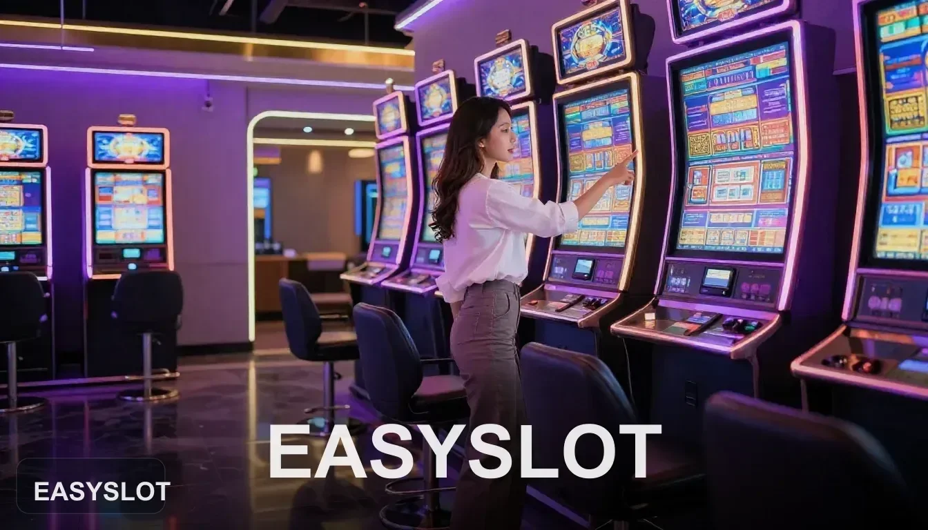 ขั้นตอนสมัครและหน้าเมนูที่ต้องรู้ของ EASYSLOT